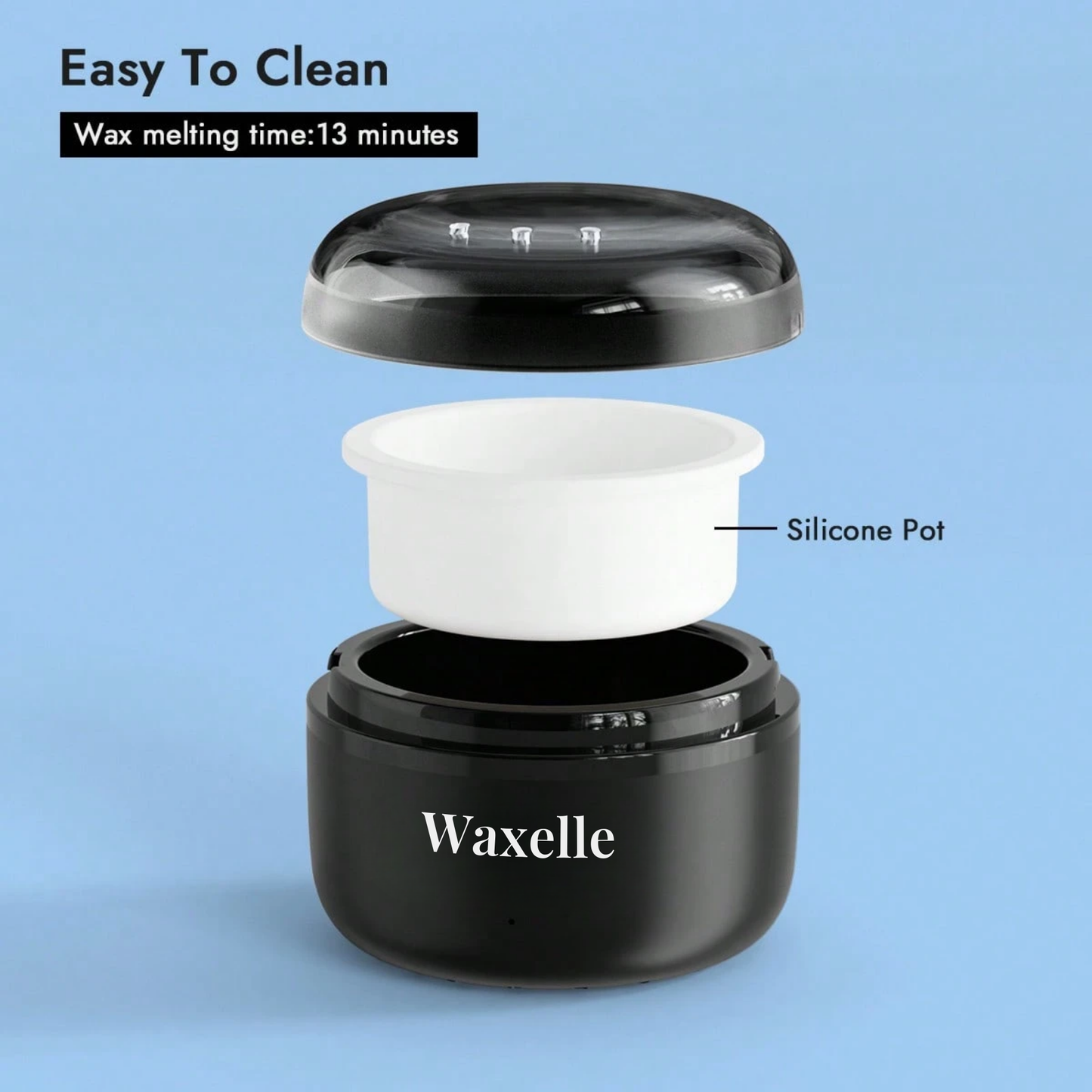 Waxelle 3-in-1 Mini Waxing Kit