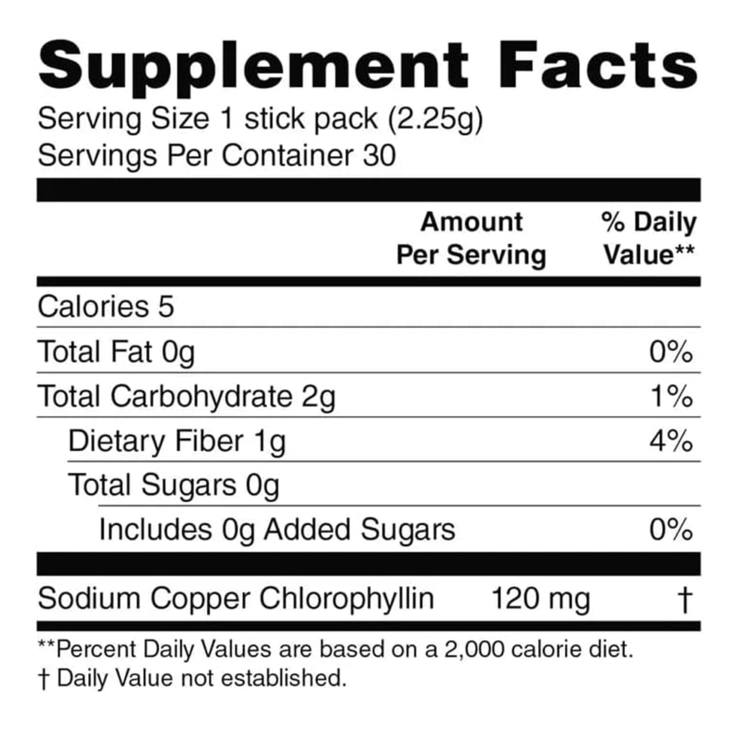 VERD Chlorophyll Packs