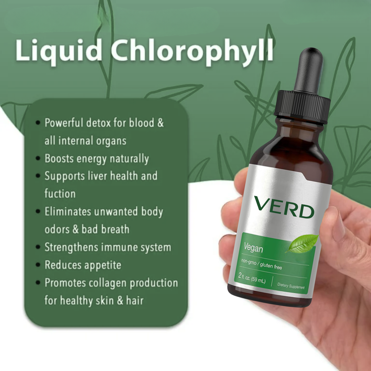 VERD Chlorophyll Drops